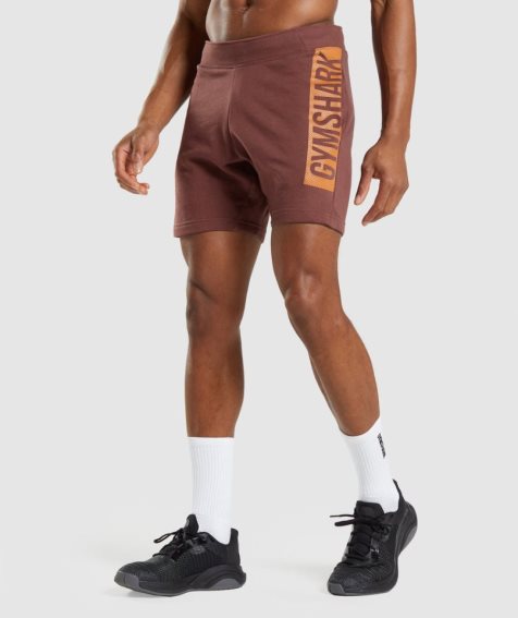 Men's Gymshark Bold Shorts Brown | CA 8N3517